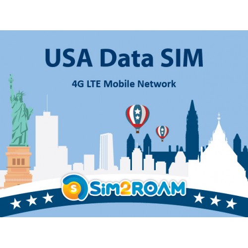 USA Prepaid Data ONLY SIM Card 9 Days | 5GB at 4G LTE High Speed Data |  USA Local Network