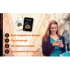 【E-sim】Europe Prepaid SIM Orange Holiday