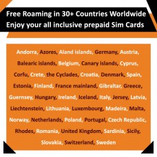 【E-sim】Europe Prepaid SIM Orange Holiday