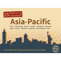 Asia-Pacific SIM - Unlimited Data SIM