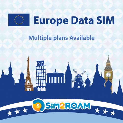 Refill-Europe Data SIM 3GB/6GB/10GB/20GB (ID verification required before refill)