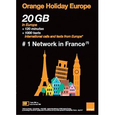 Orange Holiday Tourist SIM - Europe SIM