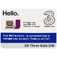 UK Three (telecom)  All in One SIM - Europe & Global SIM