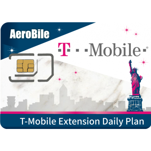 Extension -  T-mobile USA Daily plan(6-15 days) (not for monthly prepaid plan)